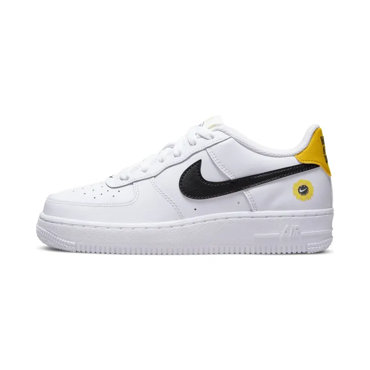 Nike Air Force 1 Low Have a Nike Day White Daisy (GS) “White / Dark Sulphur / Black” (DM0983-100)