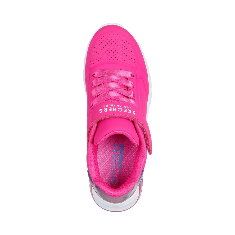 Skechers UNO Lite 2.0 – Vivid Metallic Sneaker Heet Pink