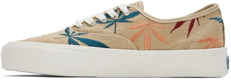 Vans Beige Authentic VR3 Low Sneakers (VN0A5EE2AZB1)