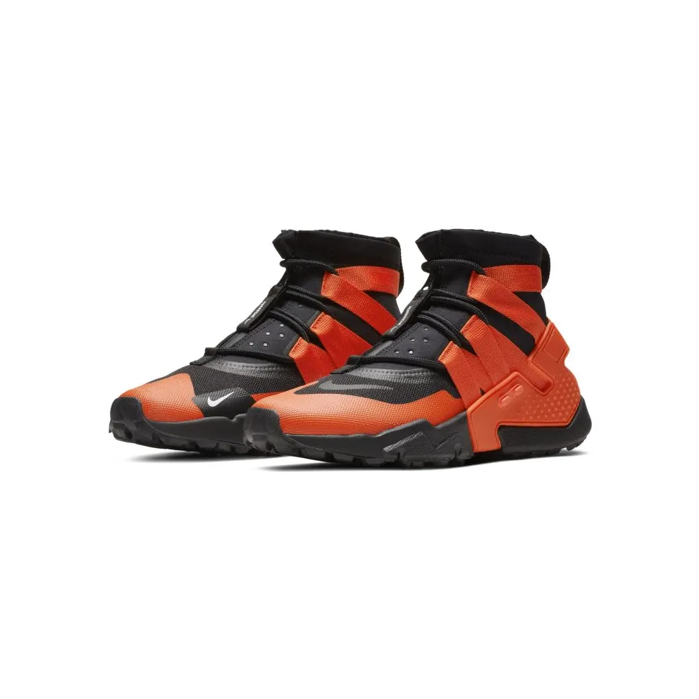 Nike Air Huarache Gripp Black Team Orange Black/Team Orange-White (AO1730-001)