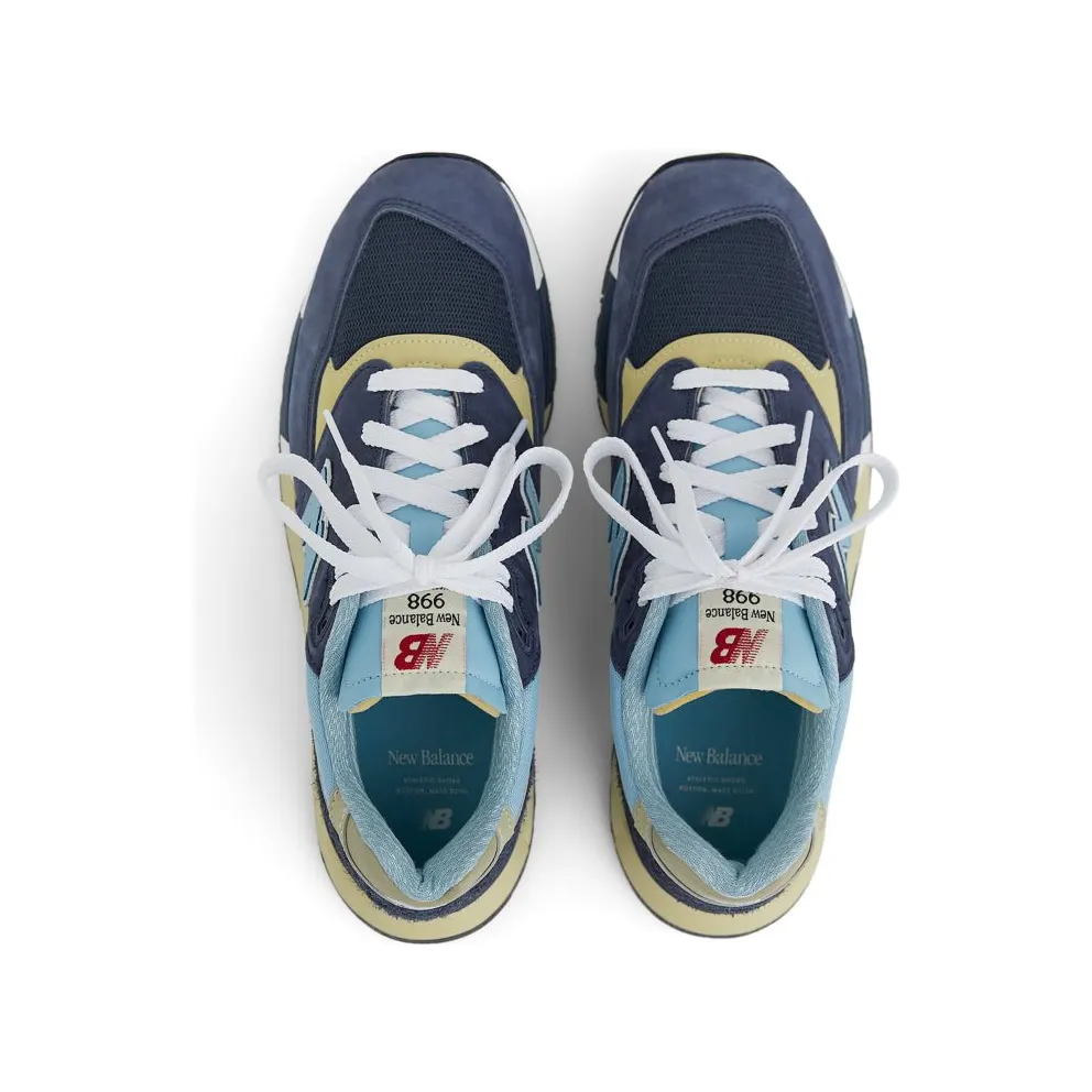 New Balance 998 “Made in USA – Navy / Chrome Blue” (U998CB)