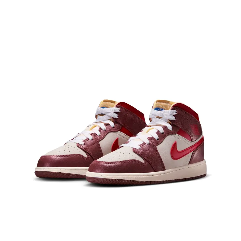 Jordan 1 Mid SE GS “Bread, Butter & Sole” (HF3196-100)