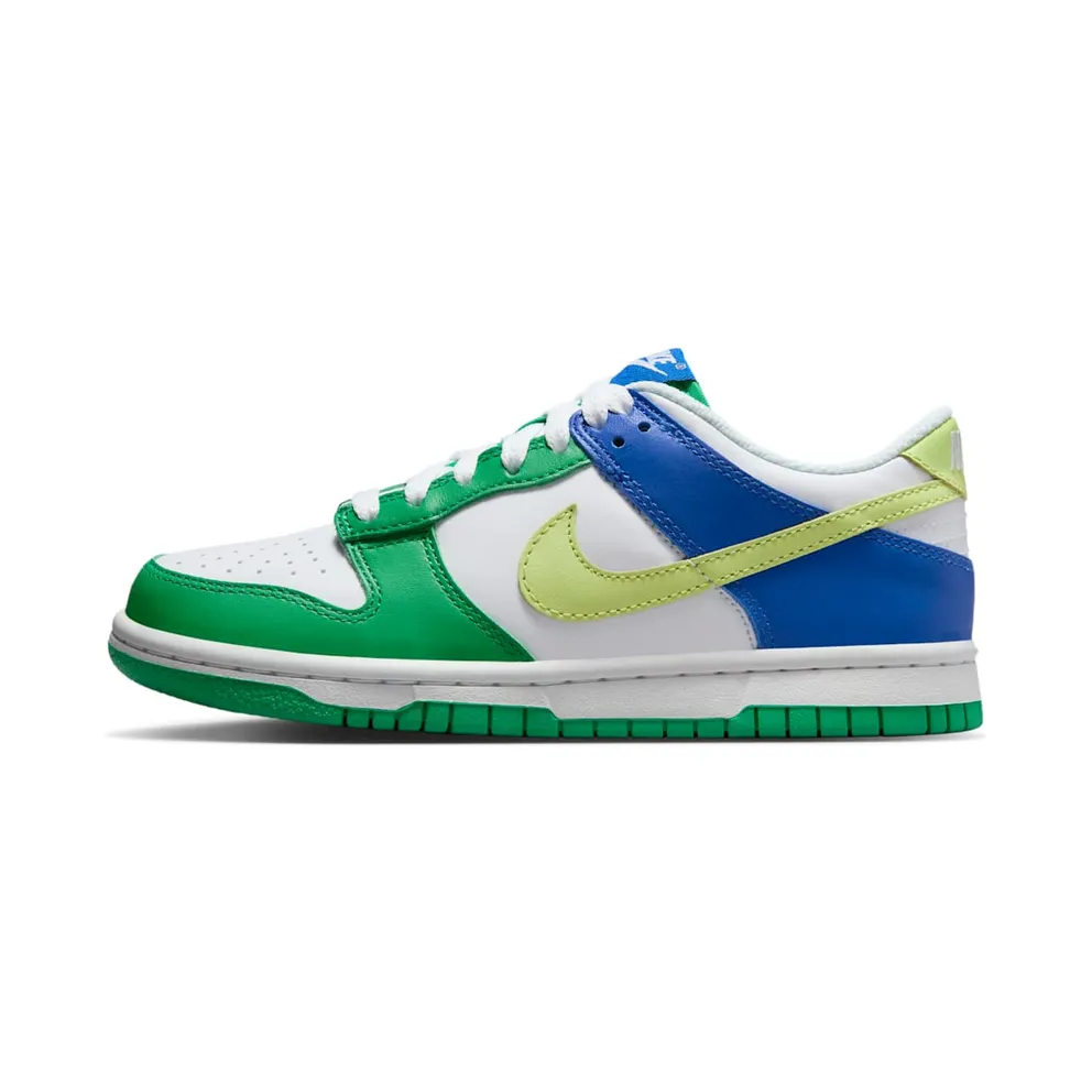 Nike Dunk Low GS “Green/Blue” (FN6973-100)