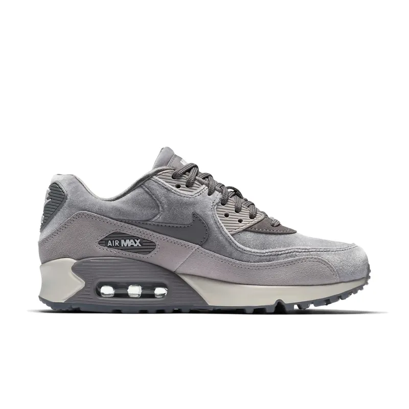 Nike Air Max 90 Velvet Gunsmoke (W) Gunsmoke/Gunsmoke (898512-007)