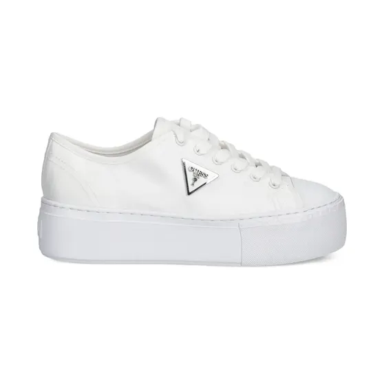 Guess Usa met plateauzool en logoplakkaat “White” (FLTJO2FAB12)
