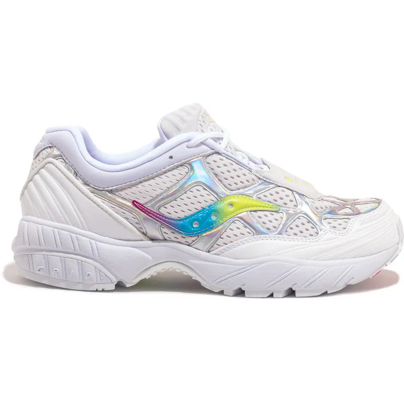 Saucony Grid Web Iridescent White White/Iridescent (S70492-1)