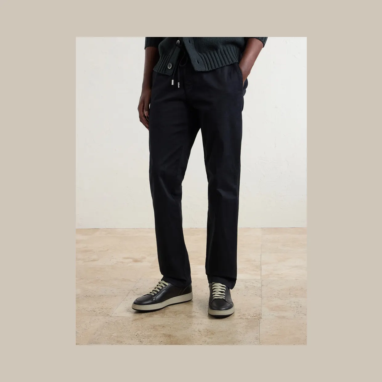 Officine Creative The Answer 005 Leather Sneakers Brown (OCUANSW005-CVCOM00000SKIN6) (2)