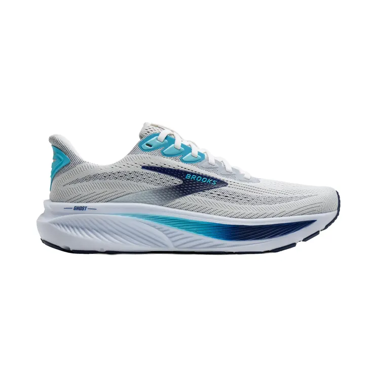 Brooks Ghost White / Beacon Blue / Ipanema (110442-1D-135)