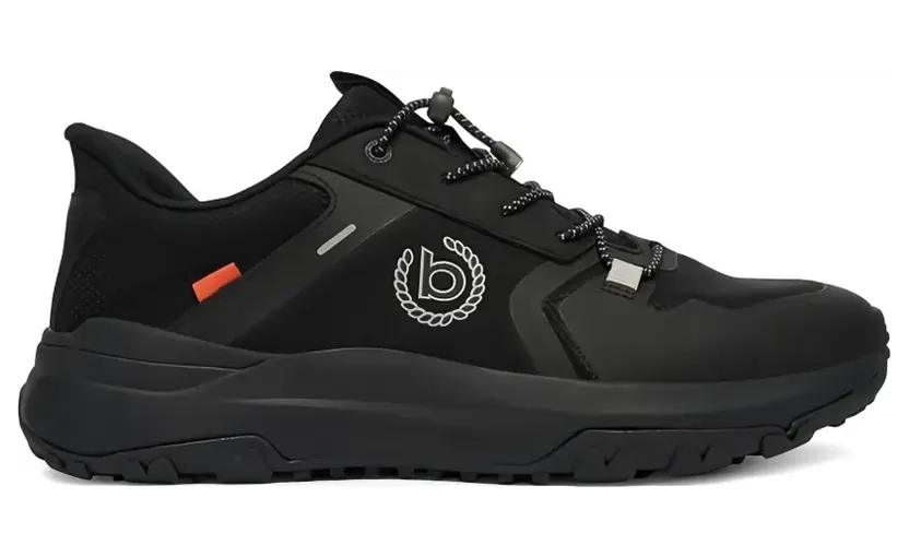 Bugatti Atmungsaktiver Mesh-Sneakers – Schwarz (322AVL0169001000)