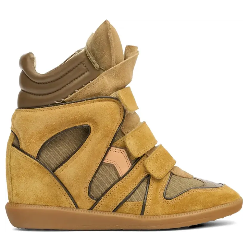 ISABEL MARANT Bekett Sneakers aus Wildleder – Nude (BK0010FDD2E03S)