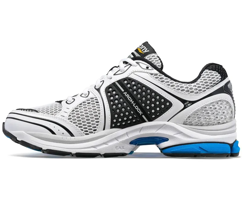 Saucony ProGrid Triumph 4 White Silver Blue (S70704-3)