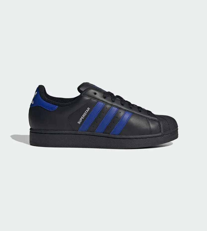adidas Superstar II Core Black Semi Lucid Blue Cloud White (JR1632)