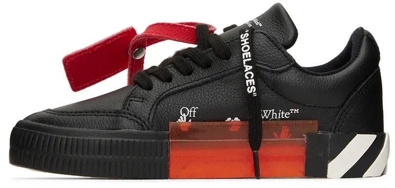 Off-White Kids Black Vulcanized (OBIA003S22LEA0011001)