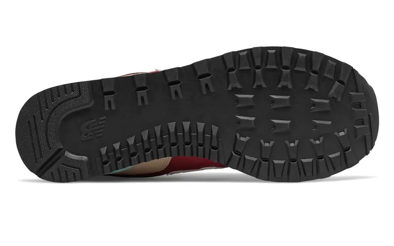 New Balance 574 “Dark Red / Brown / Teal” (ML574JHQ)