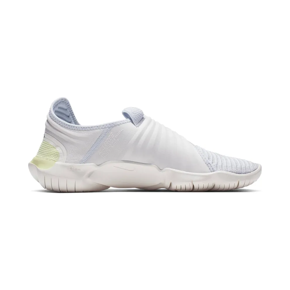 Nike Free RN Flyknit 3.0 Pure Platinum Luminous Green Pure Platinum/Luminous Green-Black (AQ5707-004)
