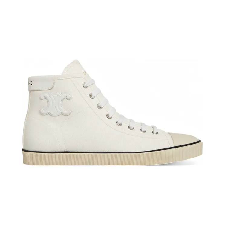 Celine Blank Mid Lace Up Off White (343202006C.01OW)