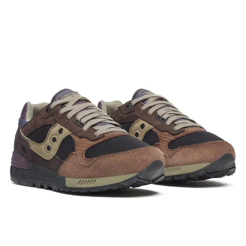 Saucony Shadow 5000 Dark Grey Plum Brown (S70944-1)