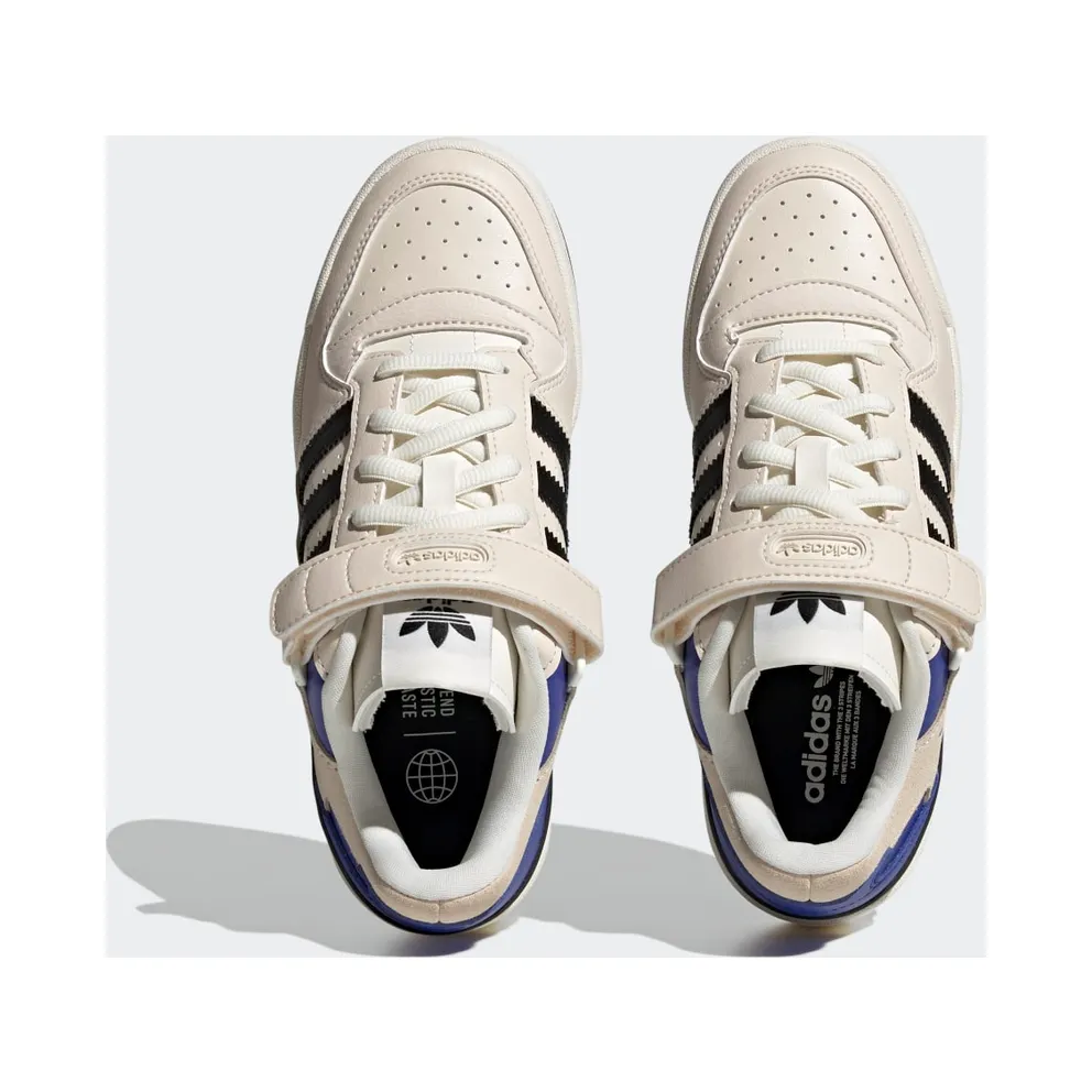 Adidas Forum Low Wonder White / Core Black / Lucid Blue (HQ4426)