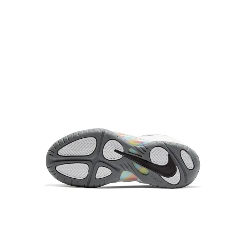 Nike Air Foamposite One Light Smoke Grey (PS) Light Smoke Grey/White-Blue Fury (CU1055-001)