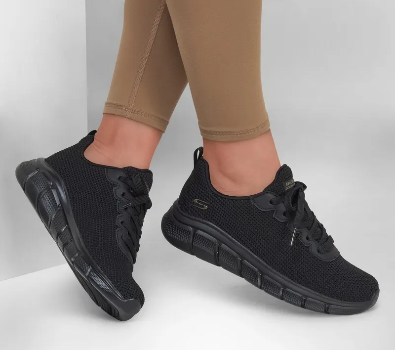Skechers BOBS Sport B Flex – Visionary Essence Sneaker Black