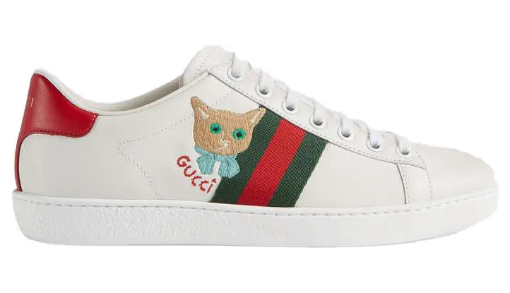 Gucci Ace Cat (W) (664142 1XG60 9065)