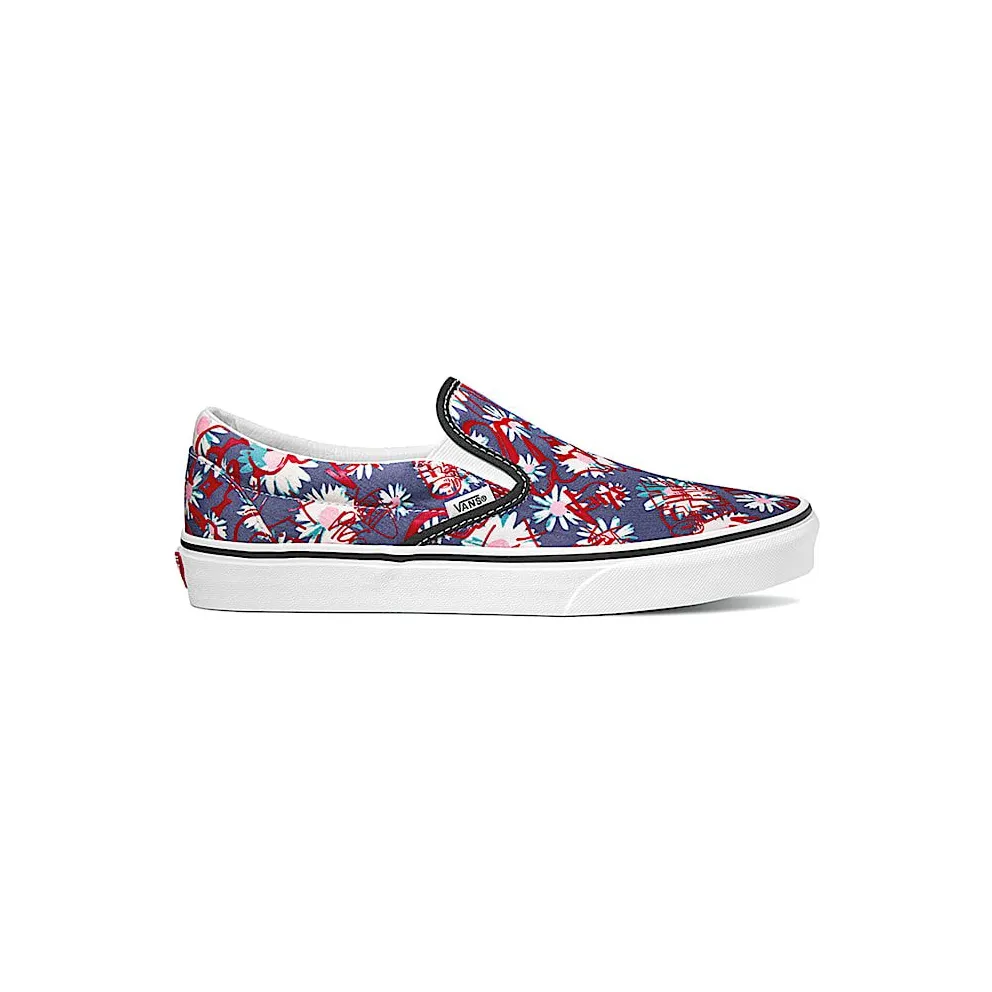 Vans Classic Slip-On Floral Red (VN0A4BV31JA)