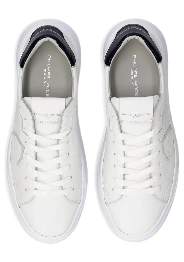 Philippe Model Temple Low Leather “White” (BTLU V018) (3)