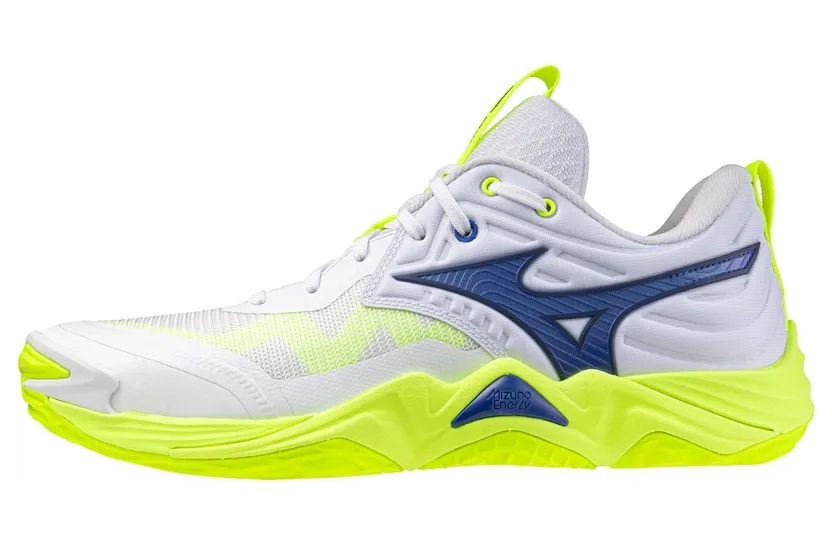 Mizuno Wave Momentum Elite White Lightning Yellow Dazzling Blue (V1GA251239)