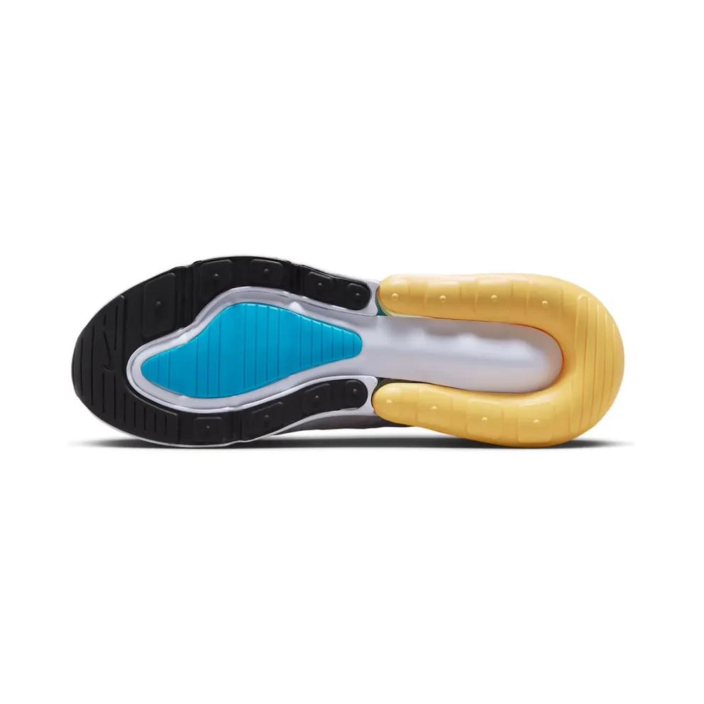 Nike Air Max 270 White Industrial Blue Citron Pulse (Fj4000-100)