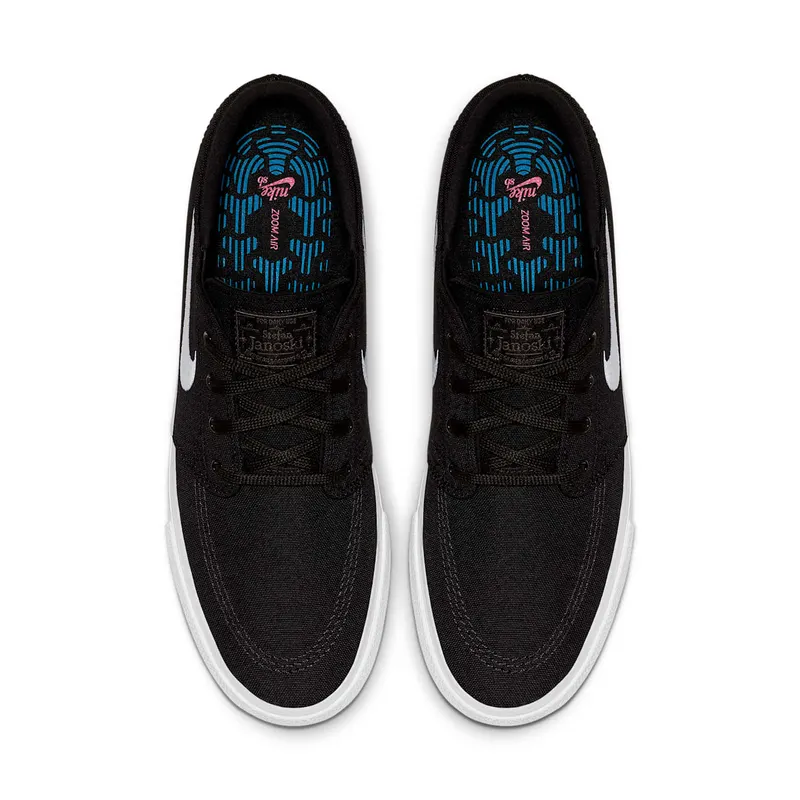 Nike SB Zoom Stefan Janoski Canvas RM Black Black Thunder Grey Gum Light Brown White (AR7718-001)