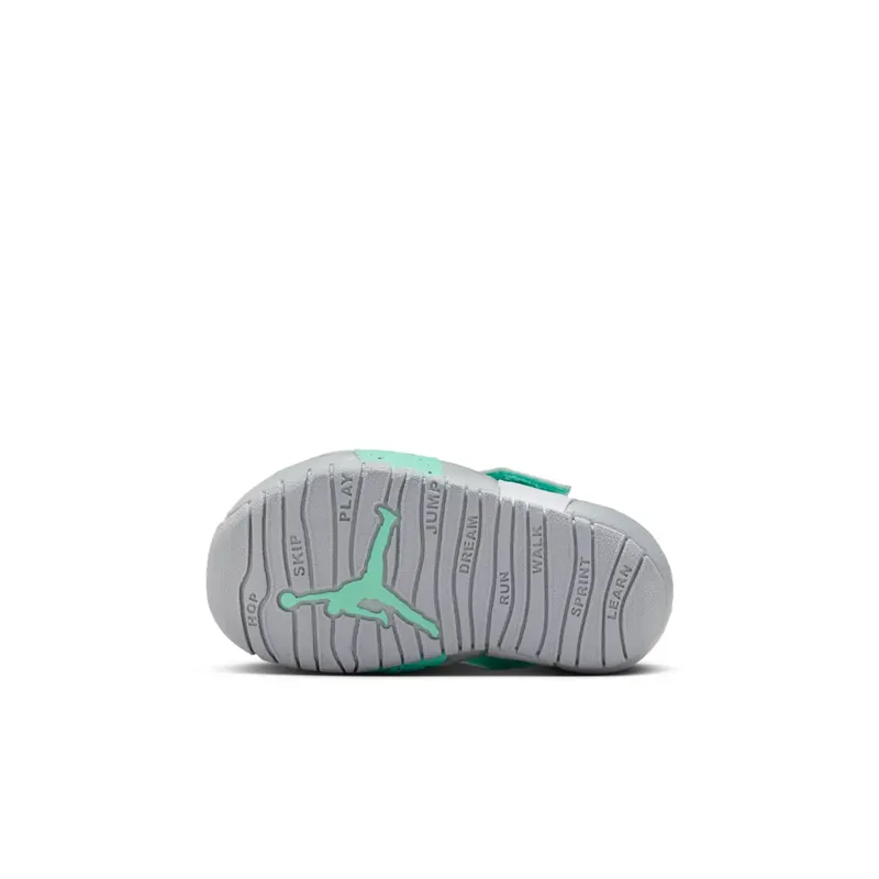 Jordan Flare Green Glow Wolf Grey White Black (CI7850-302)
