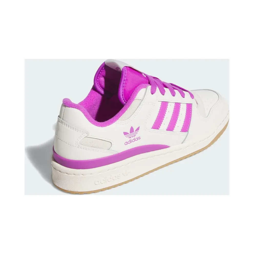 Adidas Forum Low CL “White / Purple” (JR0474)