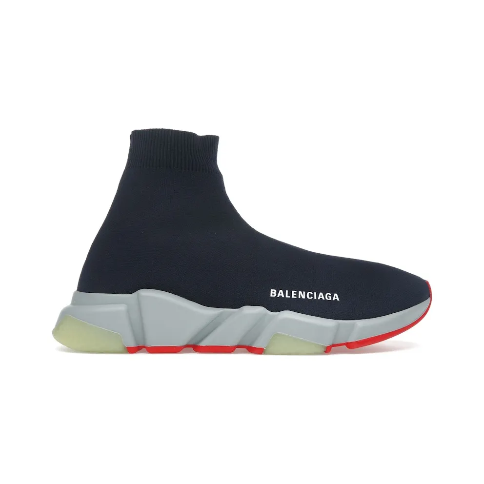 Balenciaga Speed Trainer Navy Red (530455W05G04102)