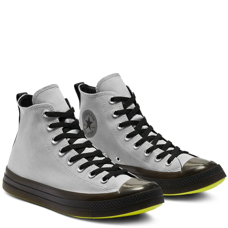 Converse Chuck Taylor All-Star CX Hi Hi-Vis Ash Stone Ash Stone/Black-Lemon Venom (169603C)