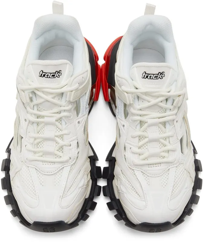 Balenciaga Track.2 White Red (568614W2GN39610)