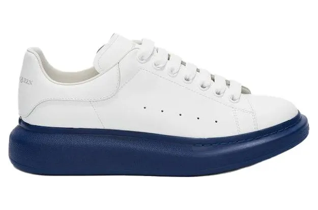 Alexander McQueen Oversized White Pastel Blue Sole (553770WHTQ49833)