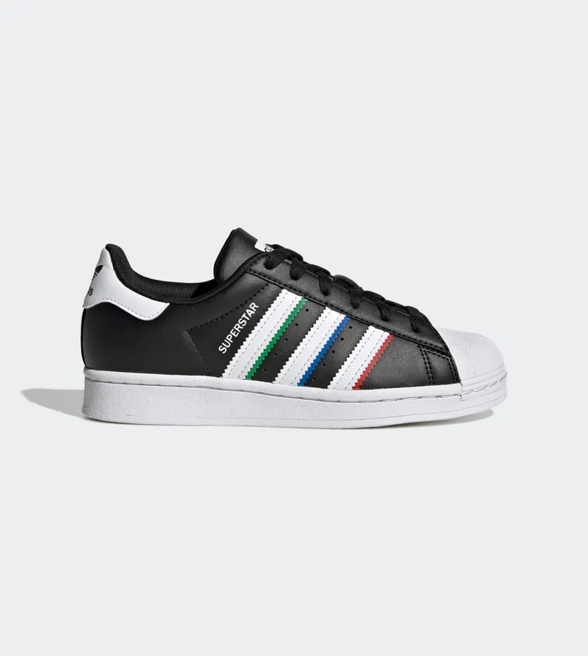 adidas Superstar Core Black / Cloud White / Vivid Red (GZ4425)