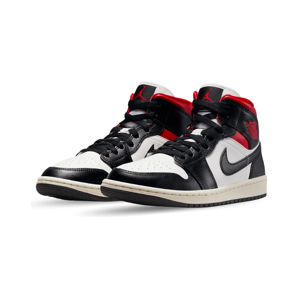 Nike Air Jordan 1 Mid Chicago Gym Red (W) (BQ6472-061)