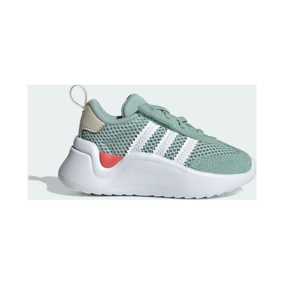 adidas Adifom 70s Comfort Closure Elastic Laces Shoes Kids “Hazy Green / Cloud White / Alumina” (IG4314)