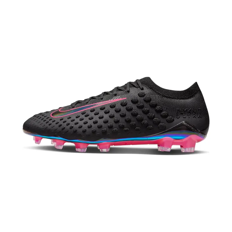 Nike Phantom Ultra Venom FG “Black / Pink Blast” (DV6244-006)