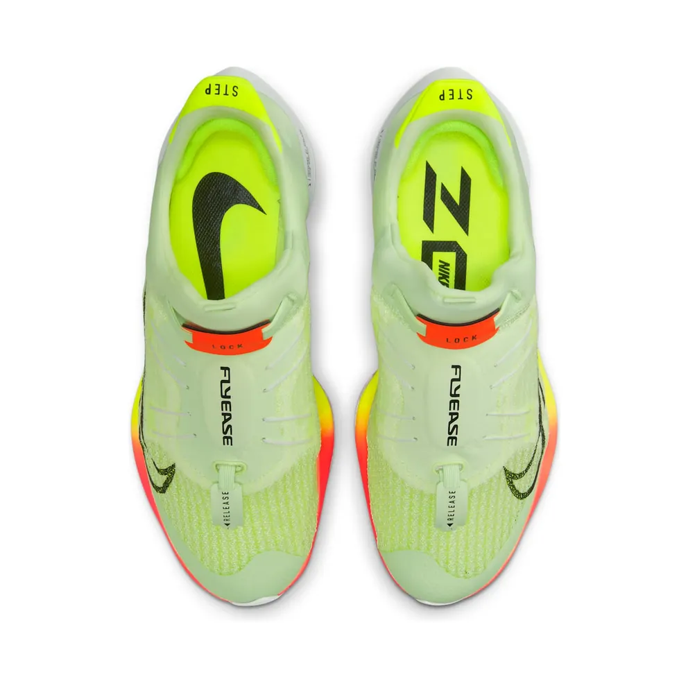 Nike Air Zoom Tempo NEXT% FlyEase Easy On/Off Road Running Yellow (CV1889-700)