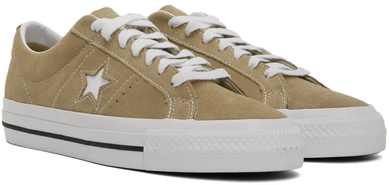 Converse One Star Pro Suede Nomad Khaki/Black/White (A00941C)