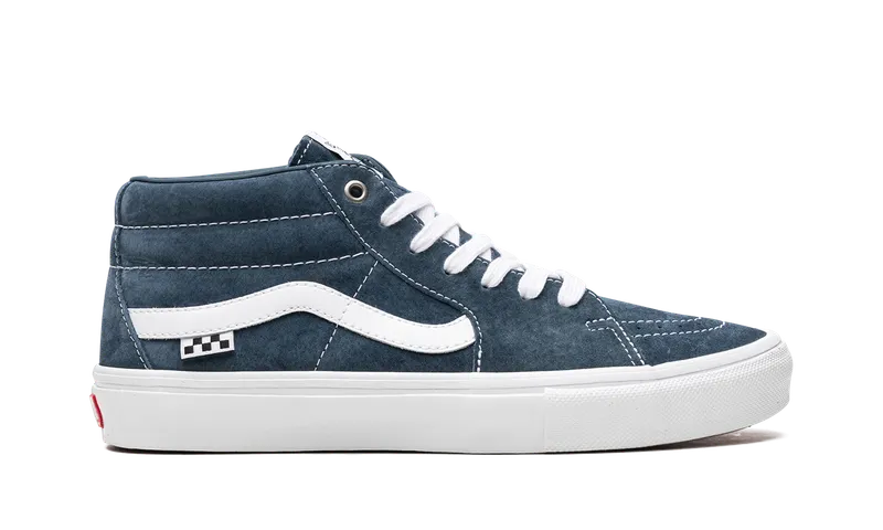 Vans Pig Suede Skate Grosso Mid “Blue/White” (VN0A5FCGY6Z)
