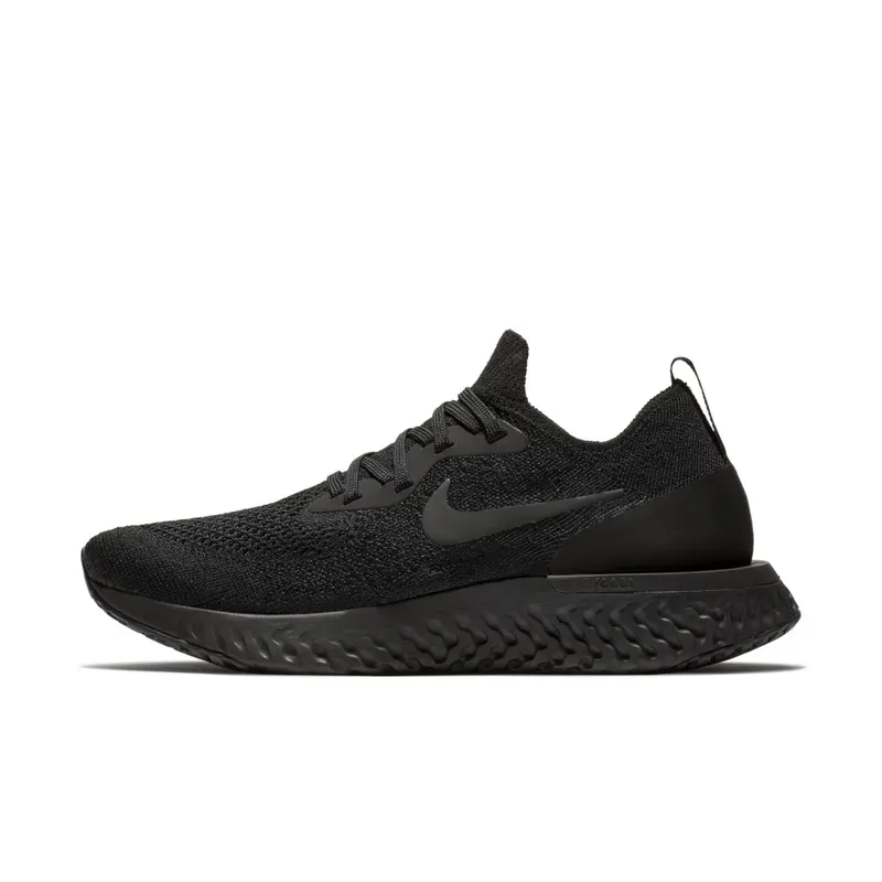Nike Epic React Flyknit Triple Black (W) Black/Black-Black (AQ0070-003)