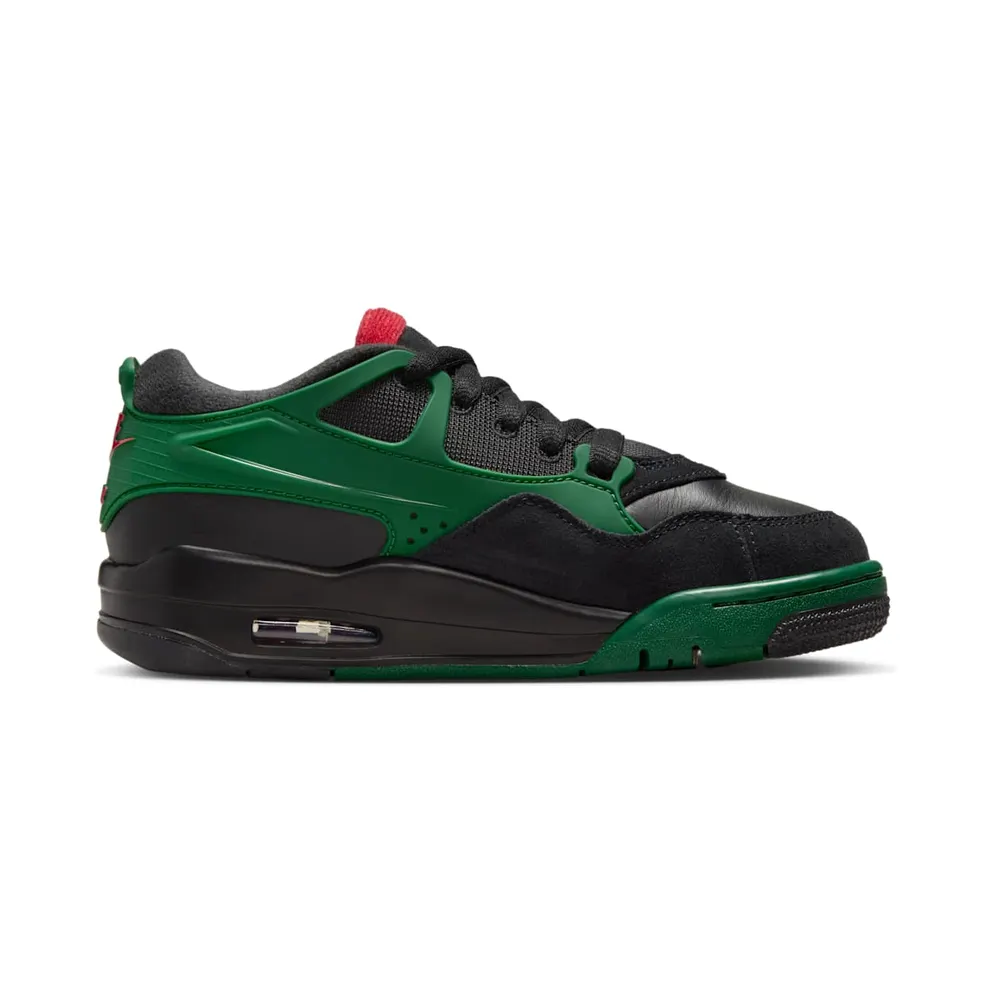 Jordan 4 RM GS “Black Gorge Green University Red” (FQ7938-003)