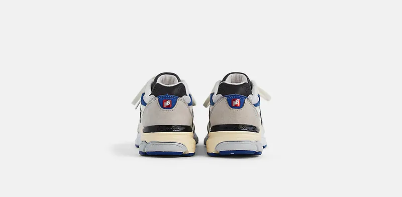 New Balance 990v3 MiUSA White Blue (M990WB3)