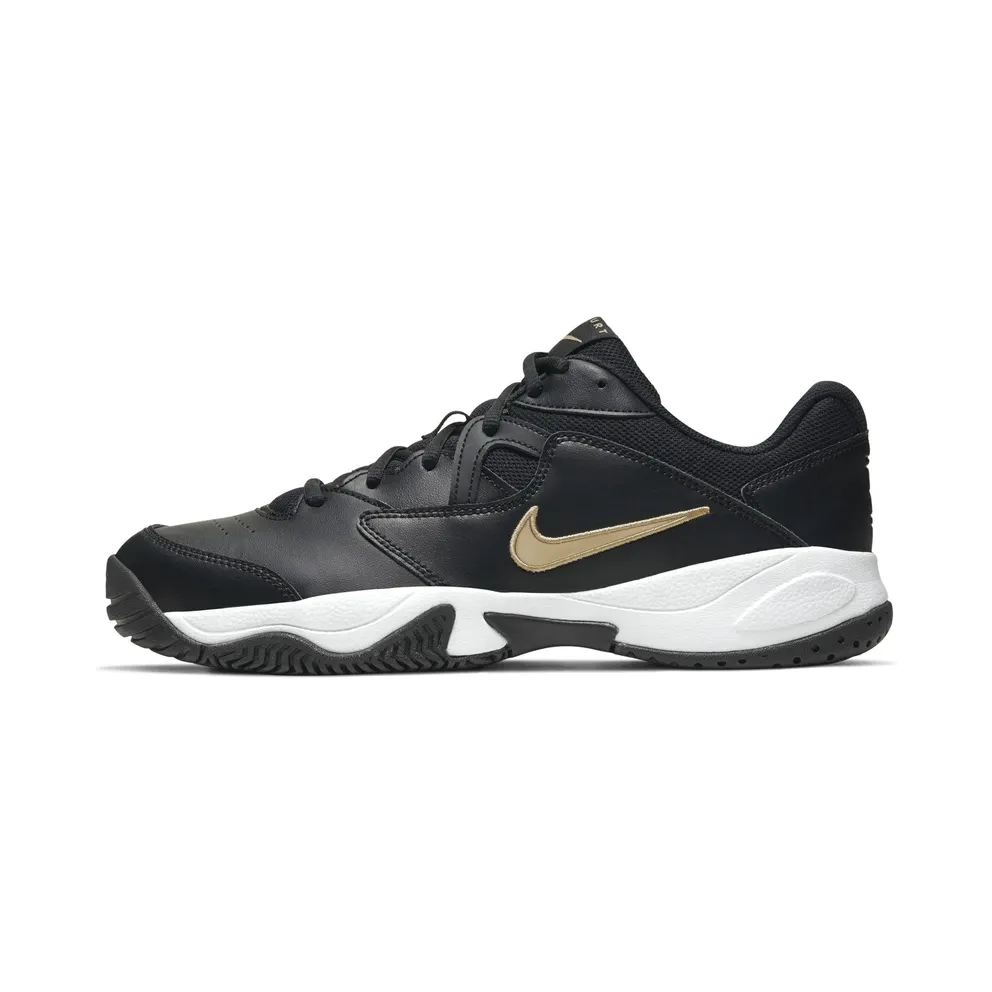 Nike Court Lite 2 “Black / White / Metallic Gold” (AR8836-012)
