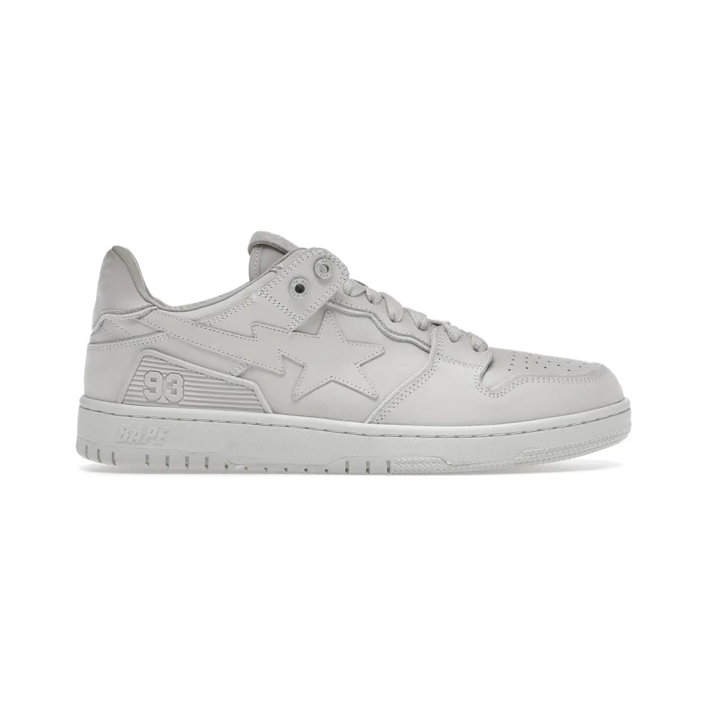 A Bathing Ape Bape SK8 Sta Triple White (1H80-291-009/1H80191009)
