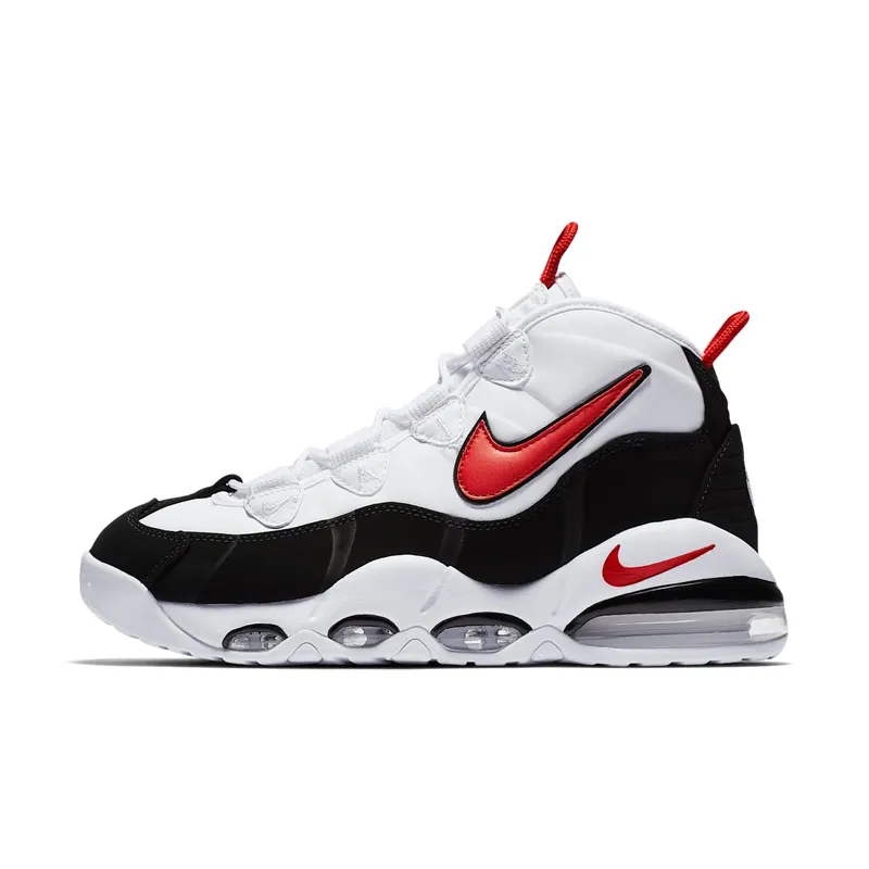 Nike  Air Max Uptempo 95 White Red Black White/University Red-Black (CK0892-101)