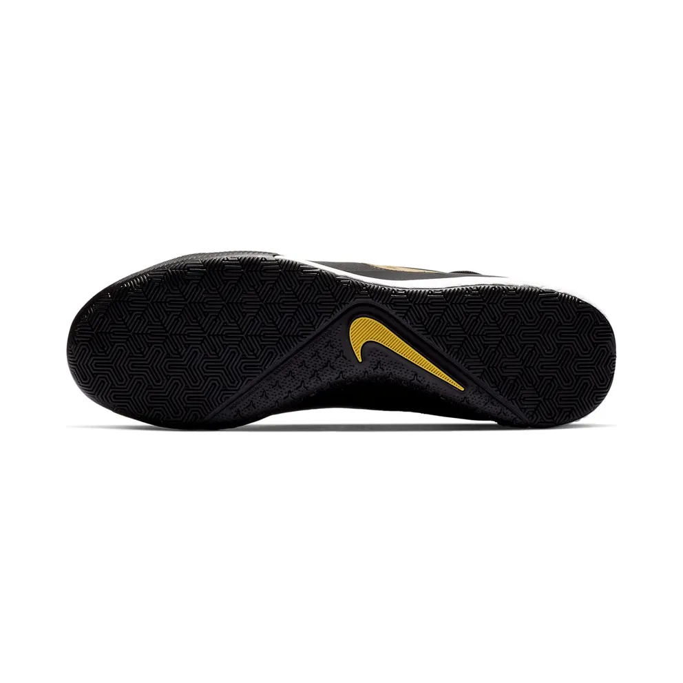 Nike React Phantom VSN Pro DF IC “Black / Metallic Vivid Gold” (AO3276-077)